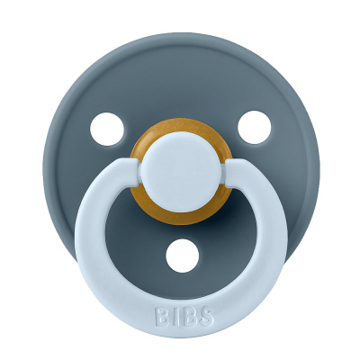 Пустышка латексная Studio Colour Fusion Petrol/Baby Blue от 18 месяцев Bibs 30028260 1